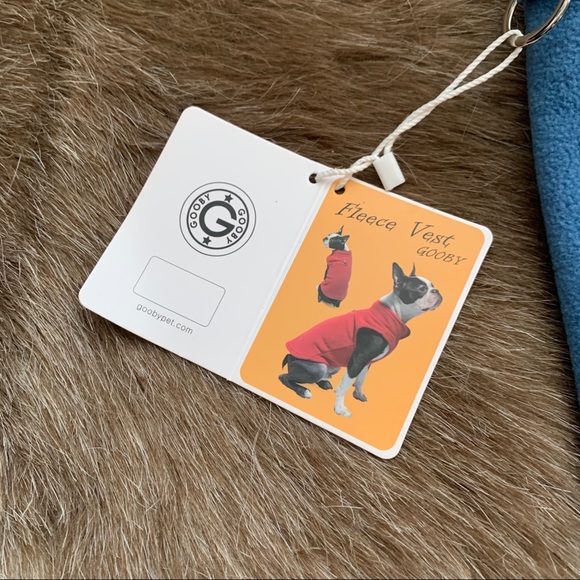 GOOBY fleece vest for dog - Picture 2 of 3
